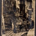 symboliczny-pogrzeb-pisudskiego-w-kociele-w-opatowcu-1935-rok