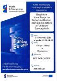 Bezpłatne konsultacje na temat możliwości pozyskania dotacji z Funduszy Europejskich